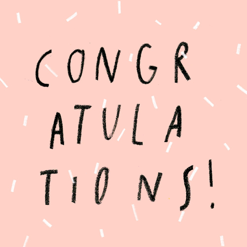 Kartka Congratulations