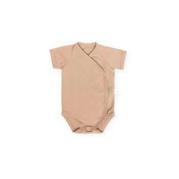 Kimono bodysuit with short sleeves