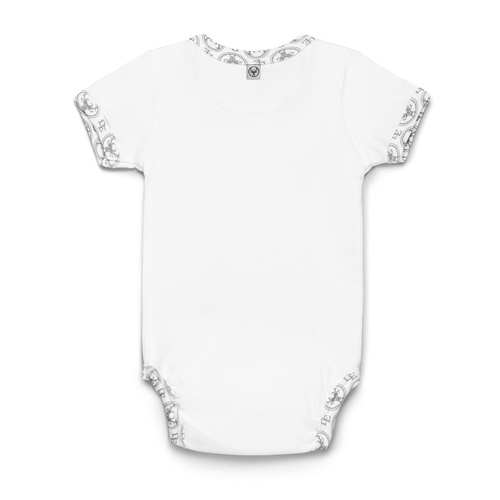 Body niemowlęce klasyczne z krótkim rękawem