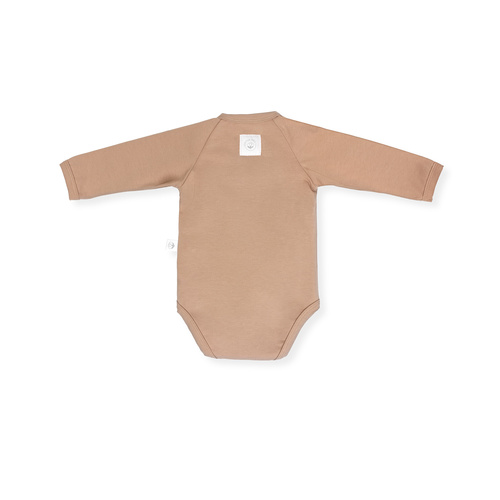 Kimono bodysuit with long sleeves