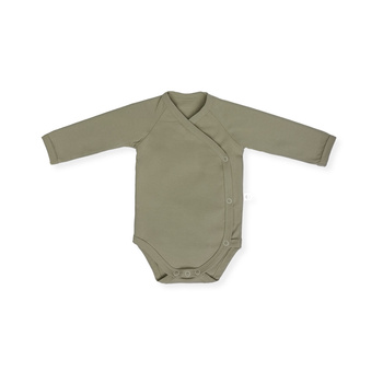 Kimono bodysuit with long sleeves